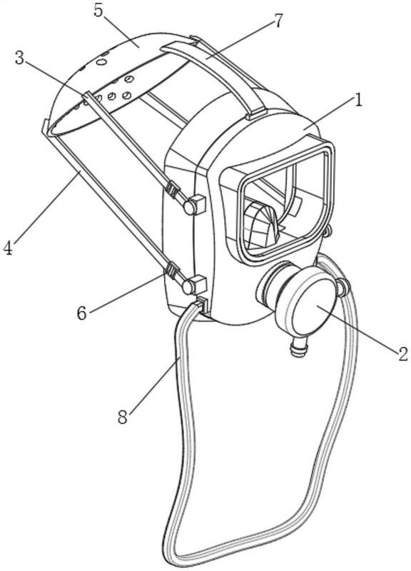 正压式呼吸器面罩组成图片