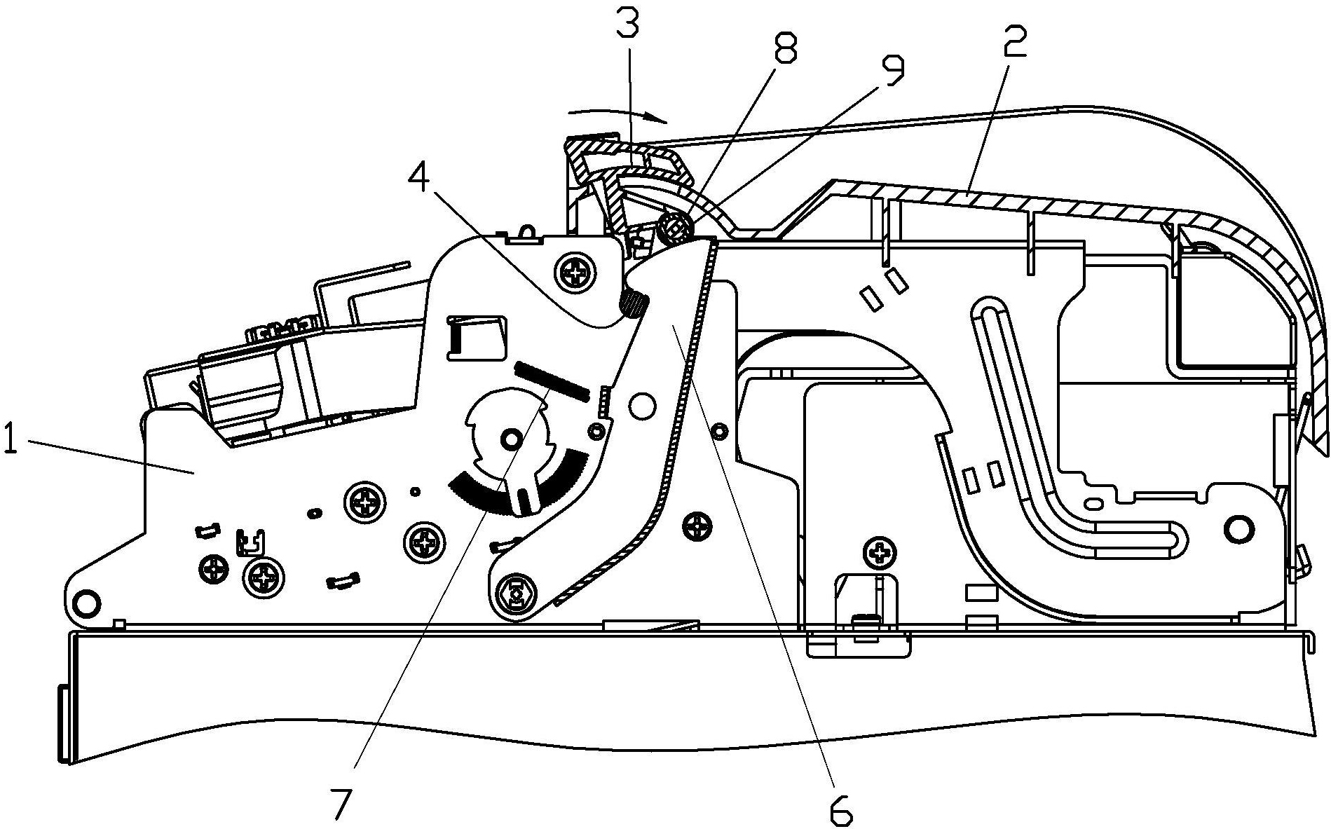 票据打印机的开盖结构-爱企查