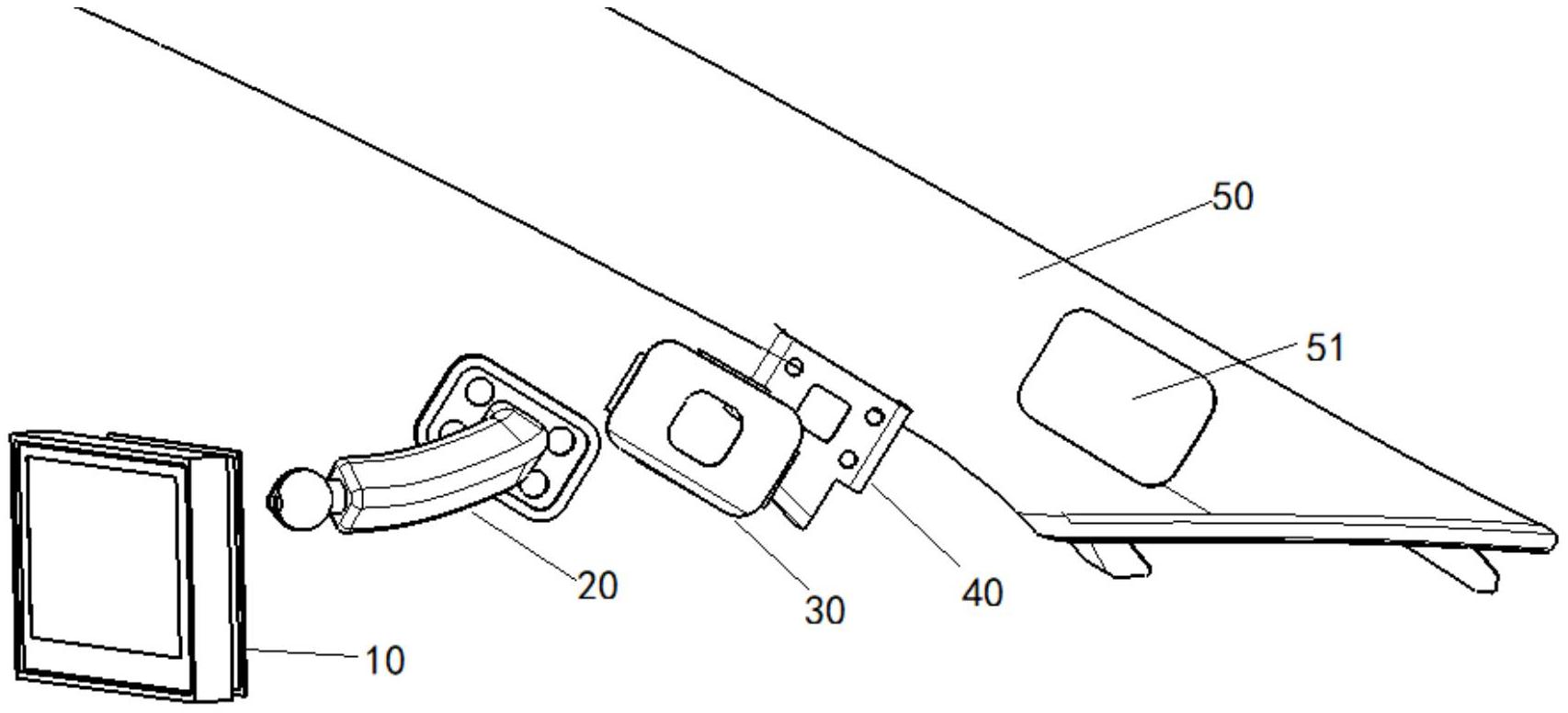 一种虚拟后视镜安装结构及车辆-爱企查