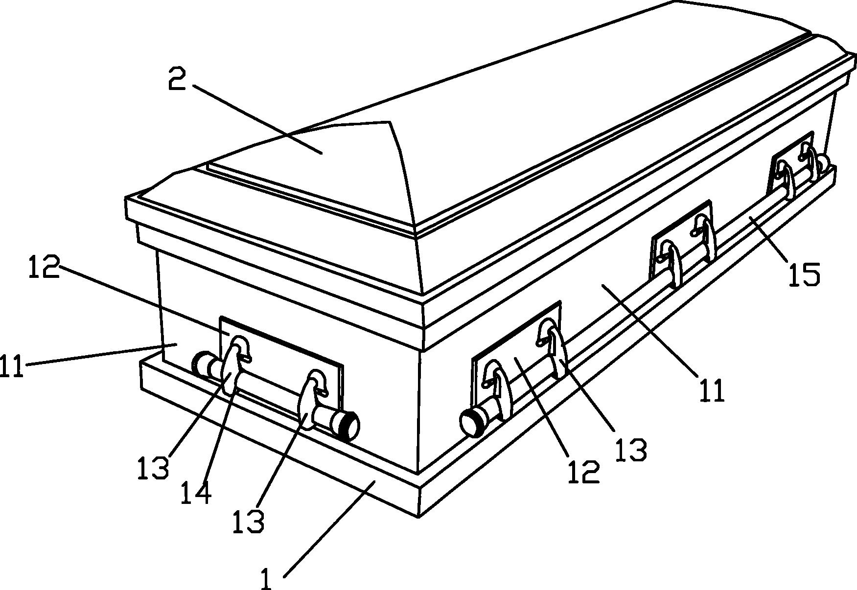 一种便于搬运的瓦楞纸环保棺材-爱企查