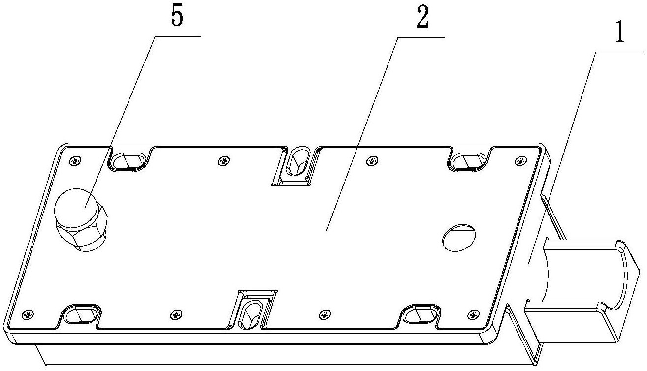 一种井盖锁结构-爱企查