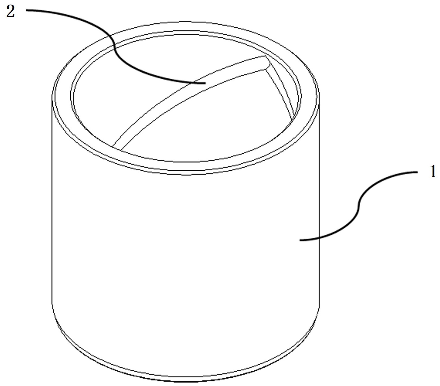 一种带螺旋型油槽的轴套结构-爱企查