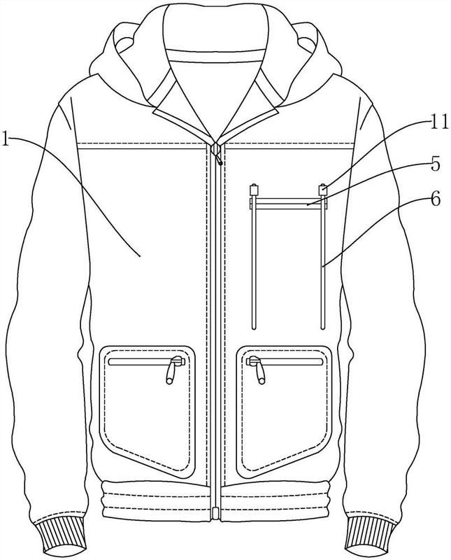 摘要附图摘要本实用新型公开一种保暖夹克