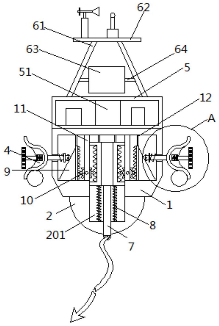 一种海洋工程用监测浮标结构-爱企查