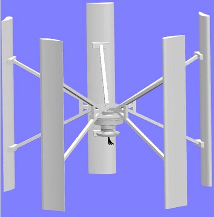 垂直轴风力发电机(h型)-爱企查
