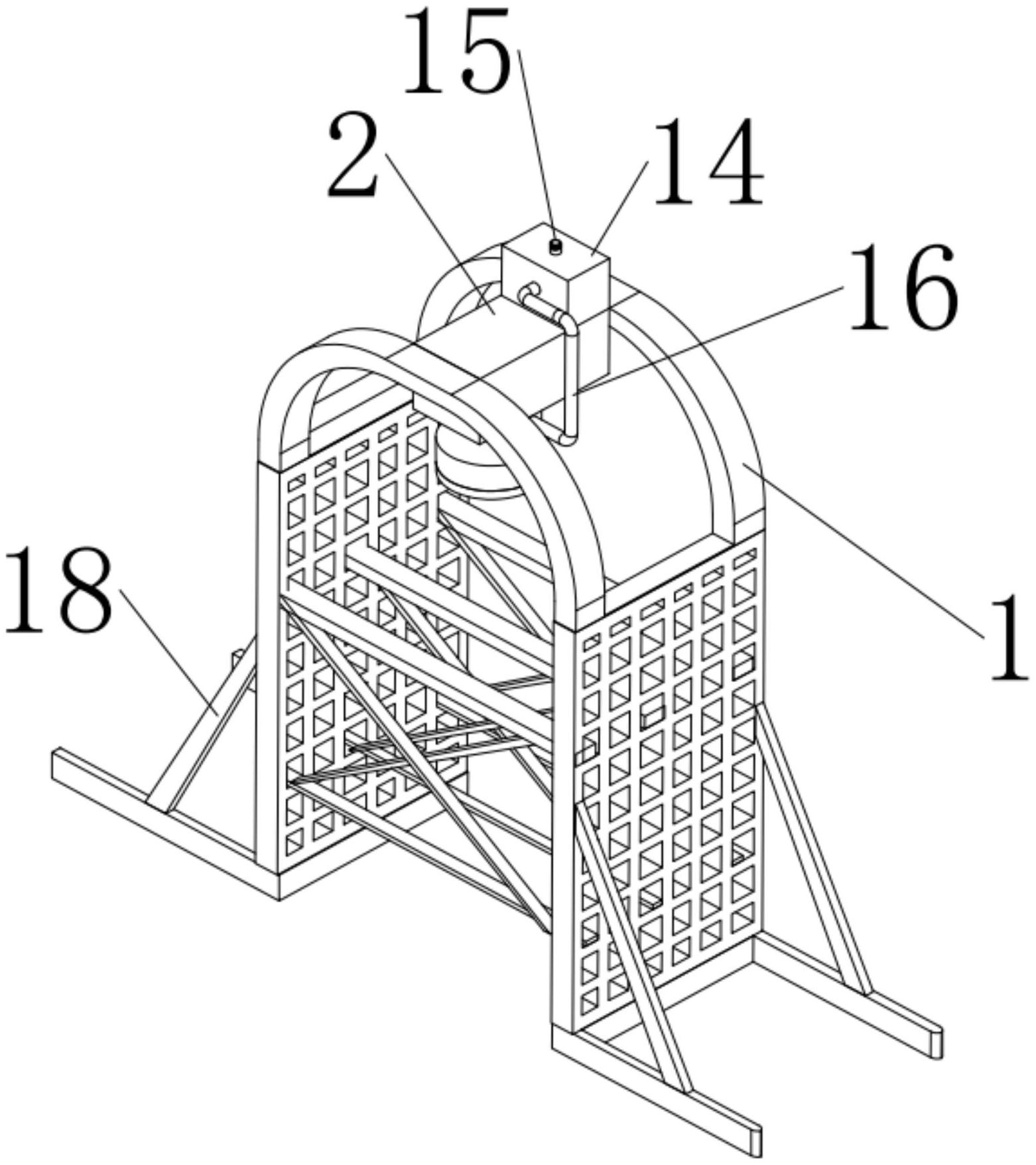 一种建筑绿化用新型植物攀爬架-爱企查