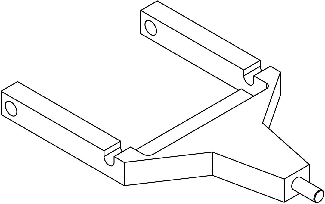 摘要附图摘要1.本外观设计产品的名称:机器人悬臂梁.2.
