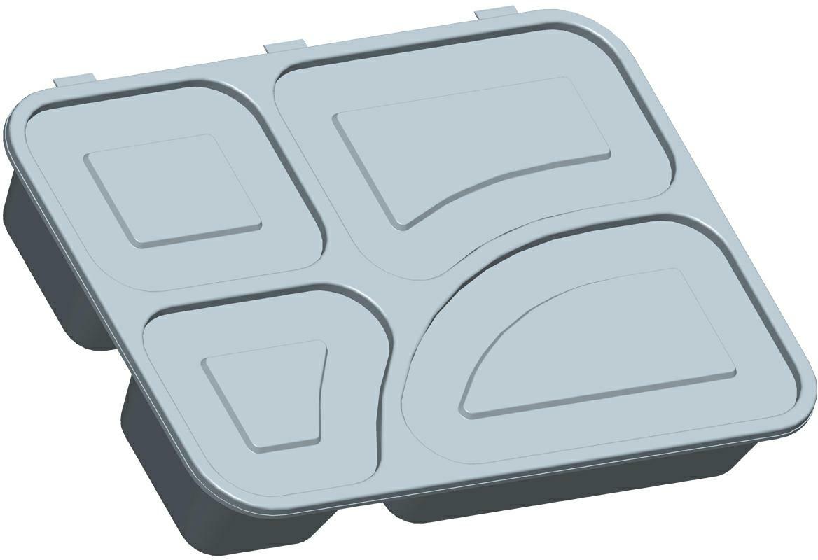 餐盒(注塑四格连体)-爱企查