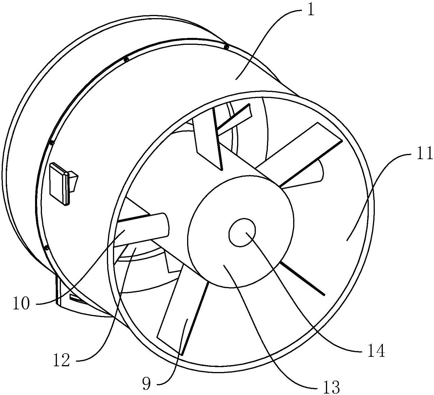 一种轴流式风机-爱企查