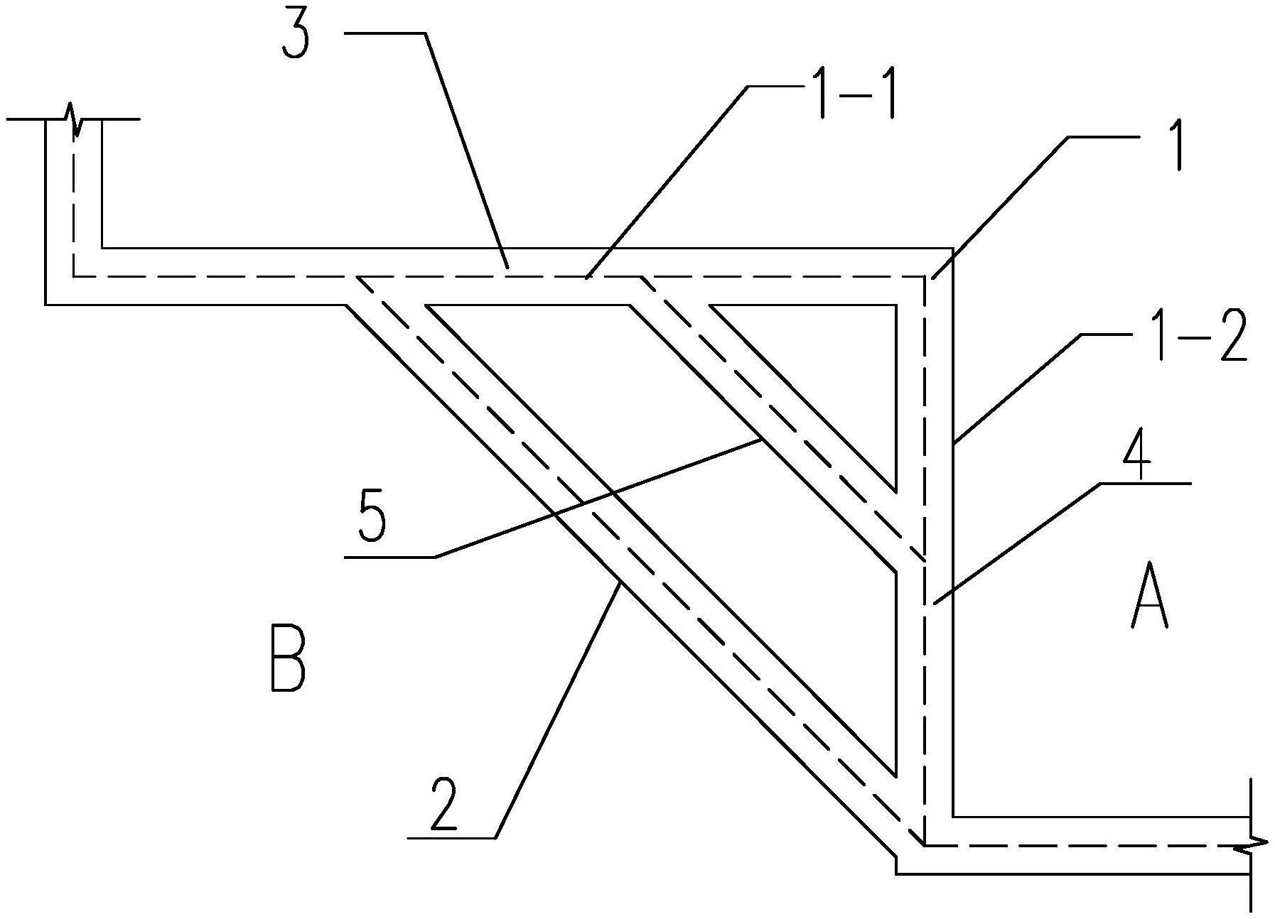 一种基坑阳角的处理结构-爱企查