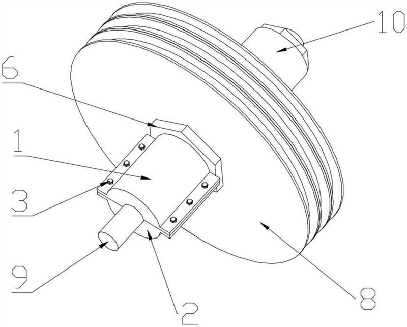 一种皮带轮安装结构-爱企查