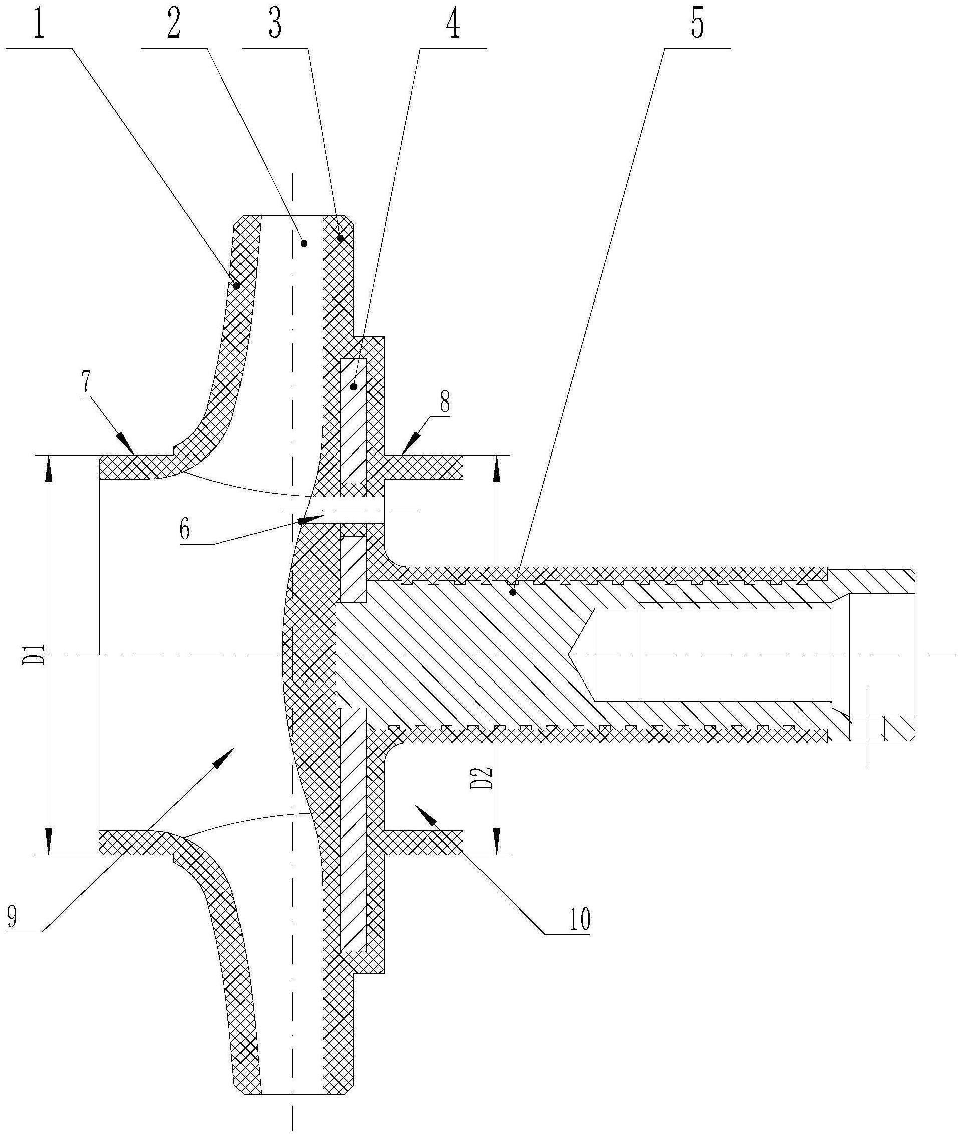一种离心式衬氟泵专用叶轮结构-爱企查