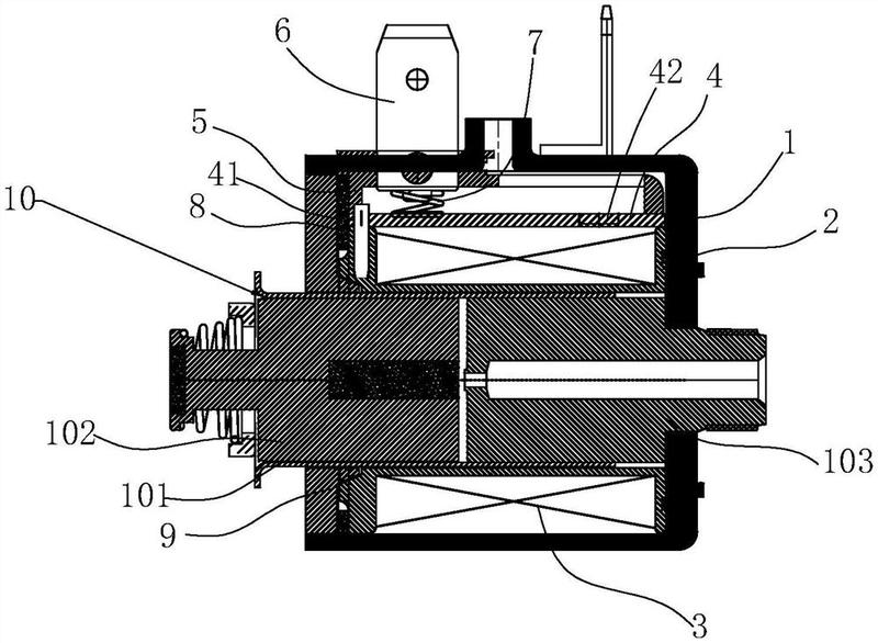 一种供先导头配合的电磁阀线圈座-爱企查