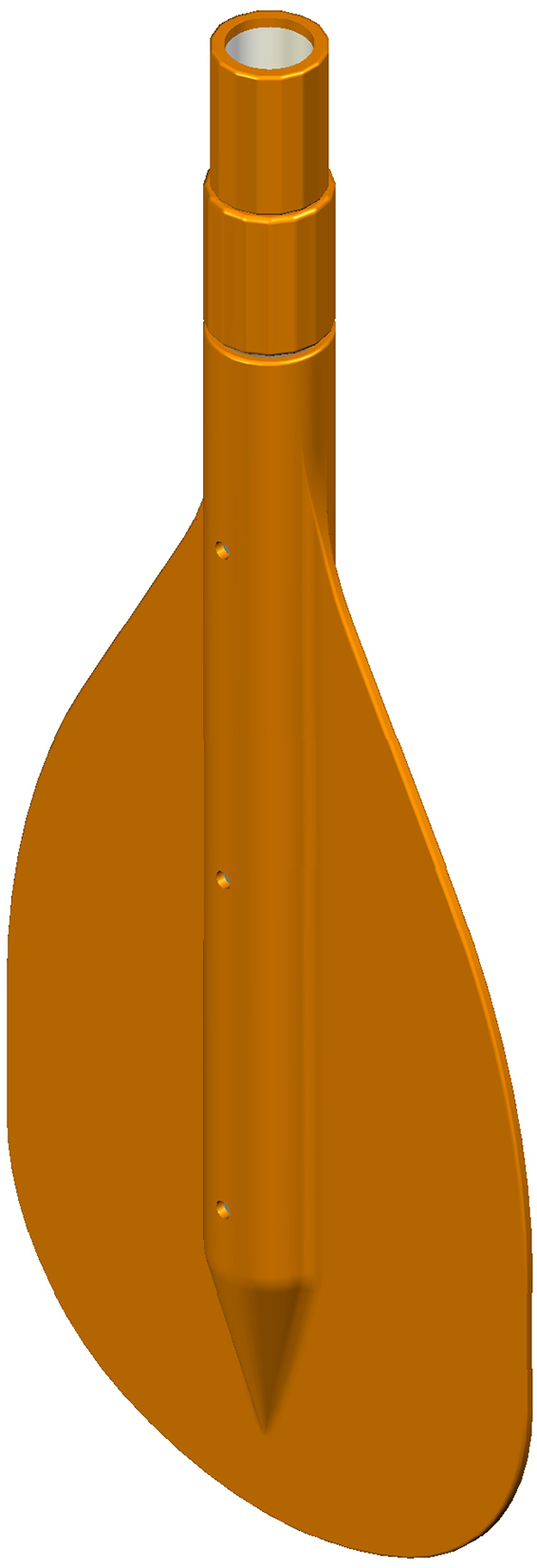 摘要附图摘要1.本外观设计产品的名称:伸缩船桨.2.