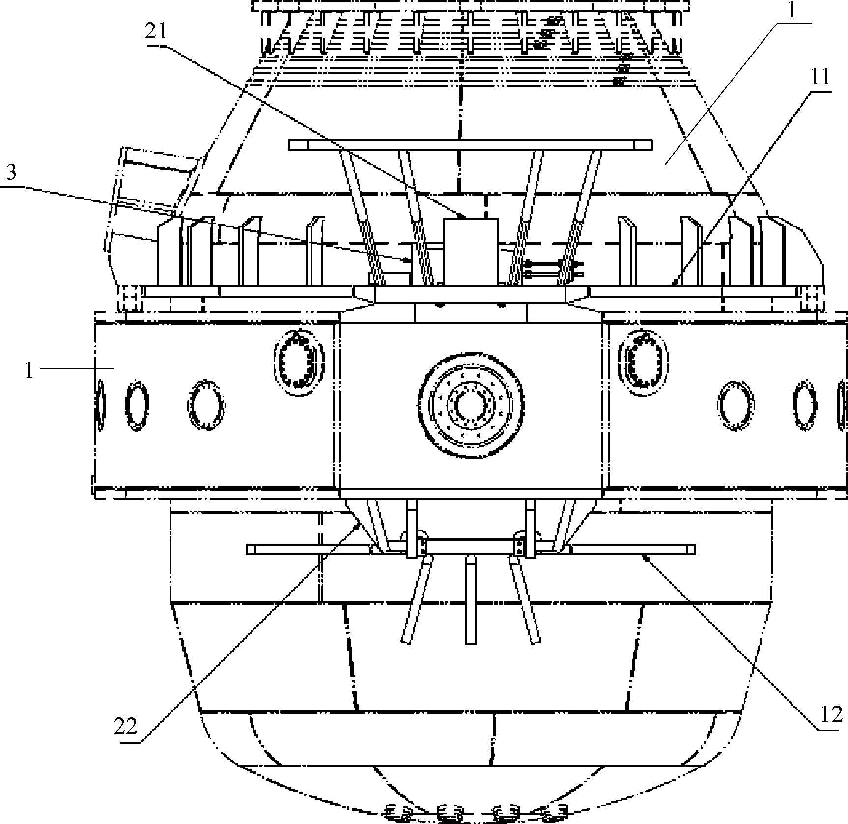 转炉炉体与托圈的连接装置-爱企查