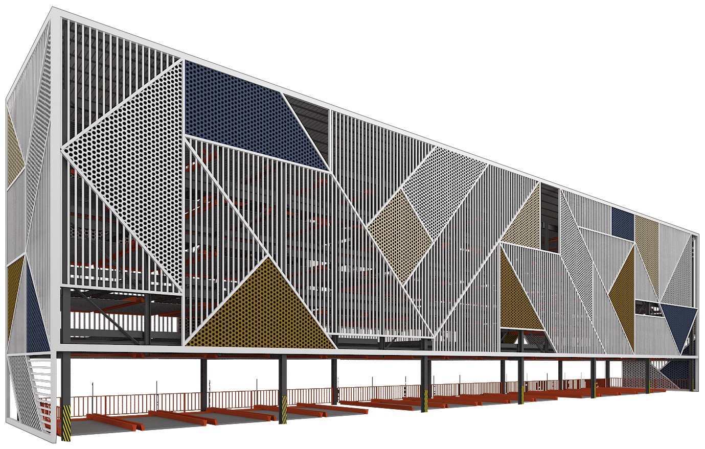 立体车库(多边形组合式外观)-爱企查