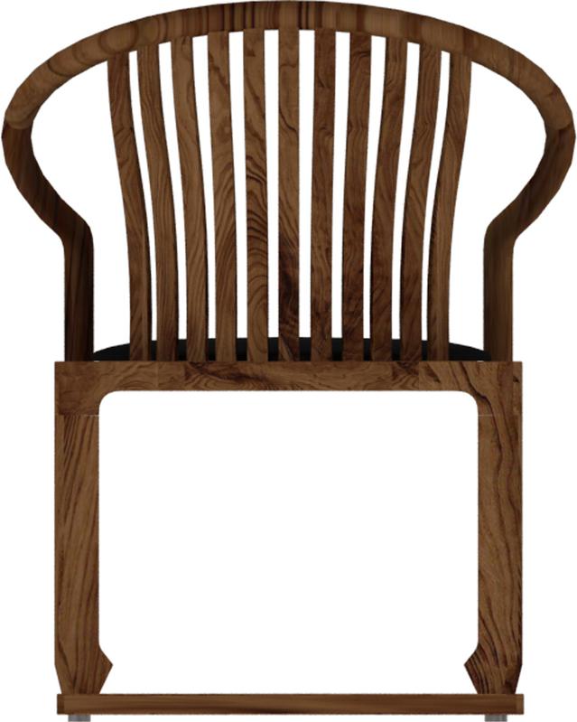 摘要附图摘要1.本外观设计产品的名称:圈椅(1). 2.