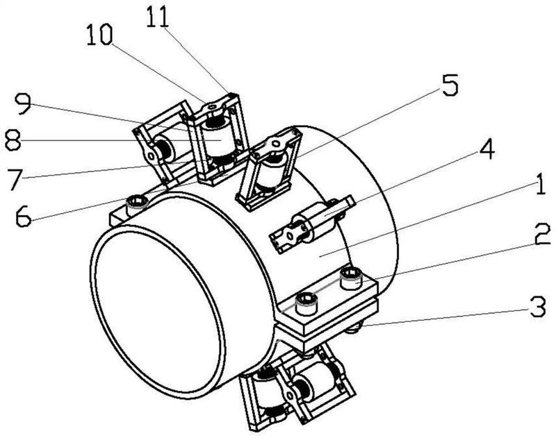一种用于核电管路减振的动力吸振器,吸振装置及方法