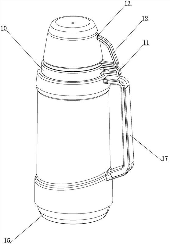 摘要附图摘要本实用新型提供一种具有以下结构的保温瓶:包括瓶体及盖