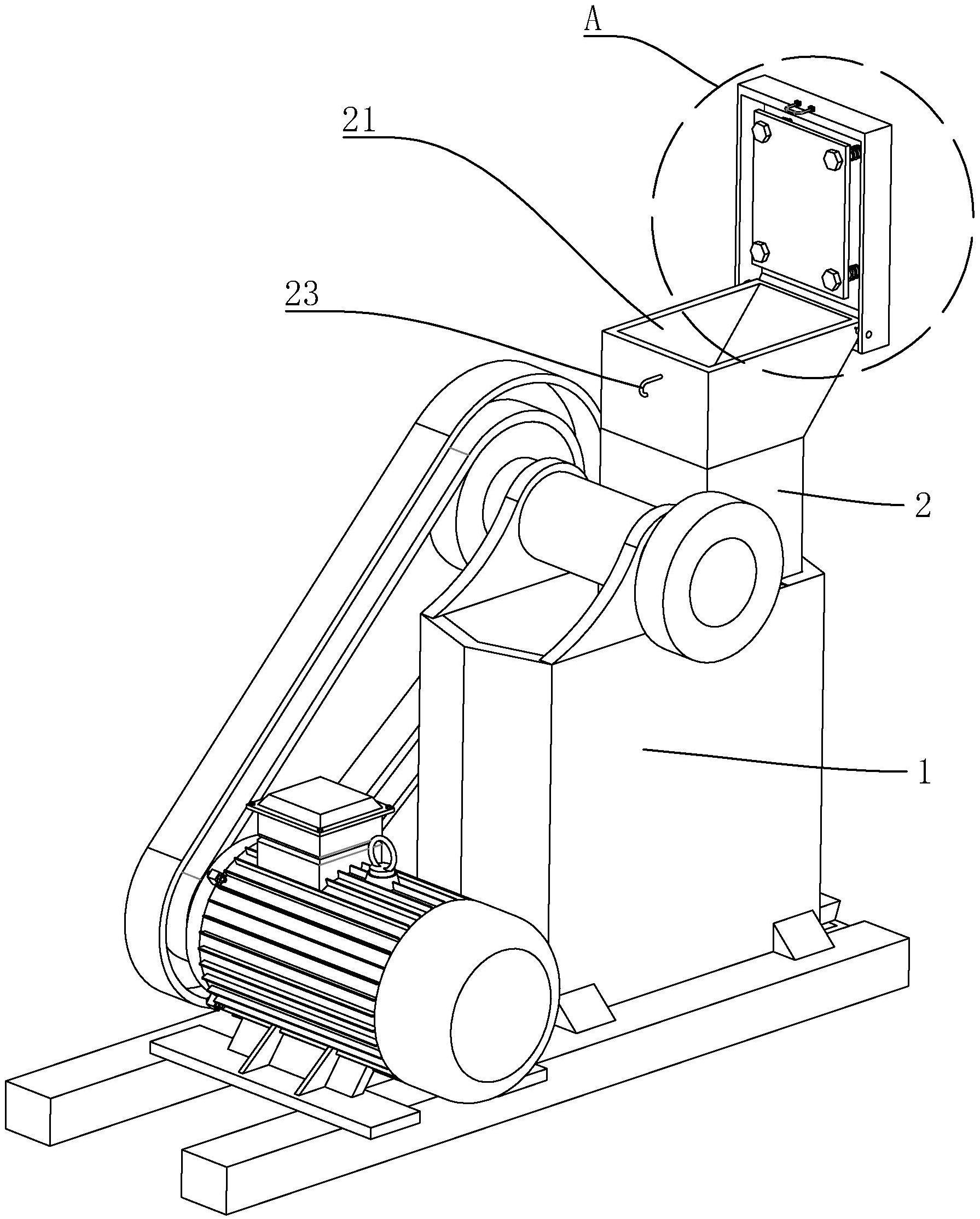 一种带有防护装置的颚式破碎机-爱企查