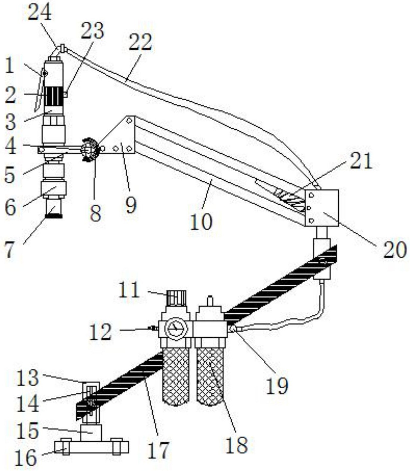 一种万向攻丝机-爱企查