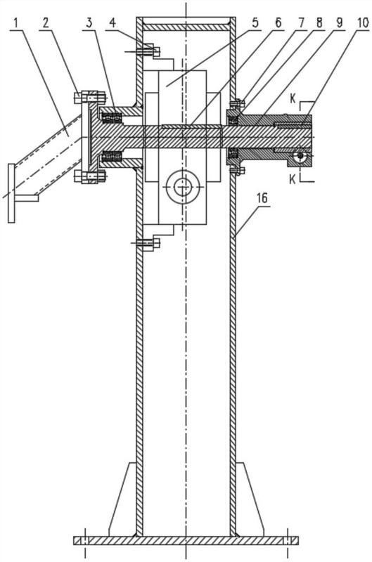 一种发动机翻转架锁死机构-爱企查