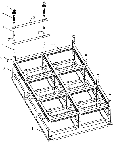 移动式船用三级可调活络胎架-爱企查