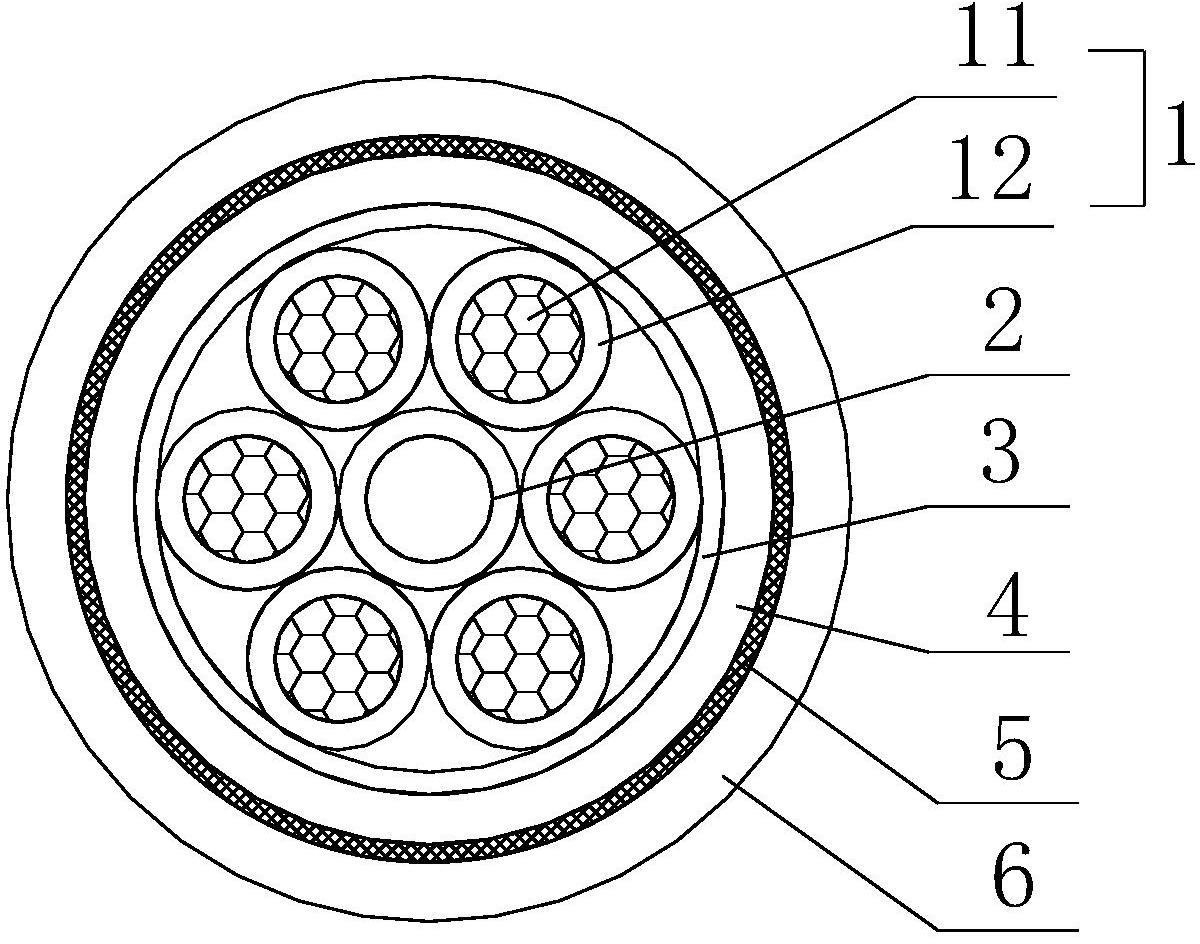 一种防火阻燃铝合金电缆