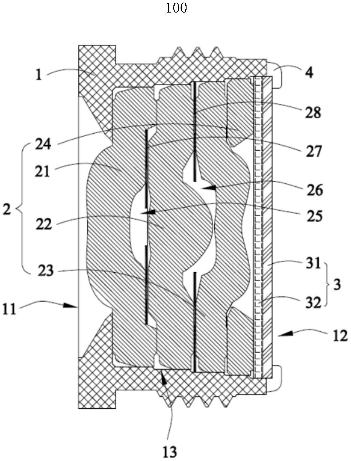 带热封结构的手机光学指纹镜头-爱企查