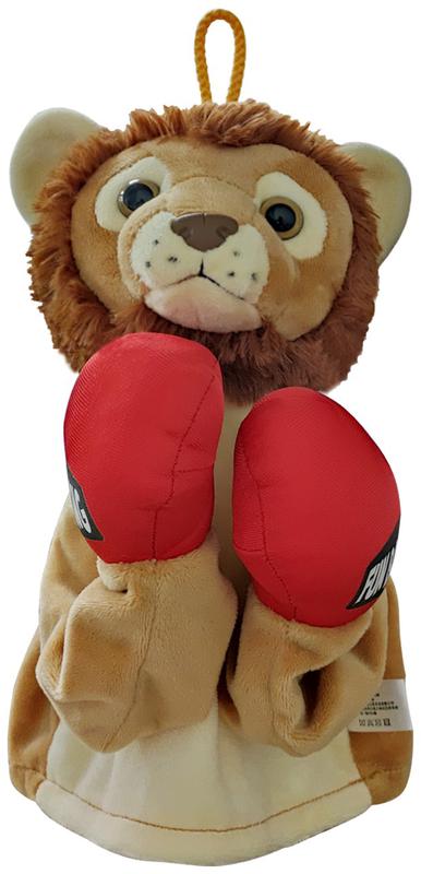 手偶(发声毛绒拳击狮子)-爱企查