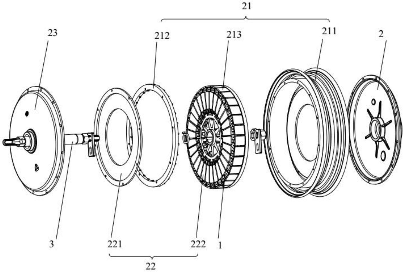 两轮电动车内部结构图图片
