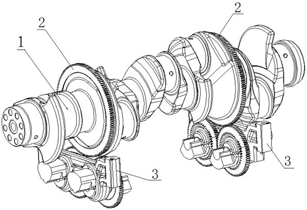 一种五缸柴油机曲轴-爱企查