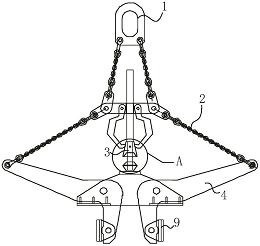 一种杠杆式内撑吊具-爱企查