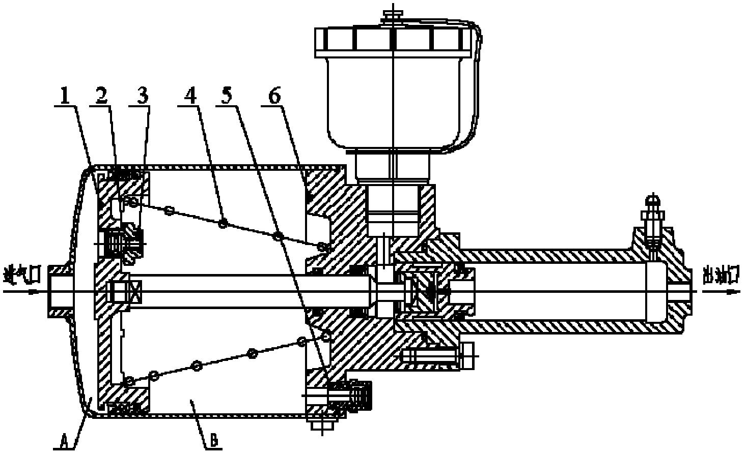 一种工程机械制动系统空气加力泵-爱企查