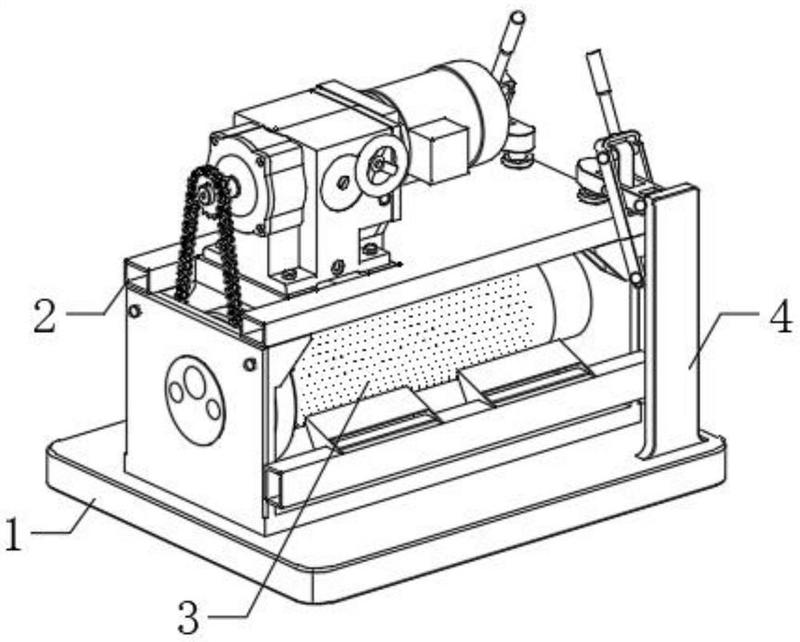 吹膜机结构图图片