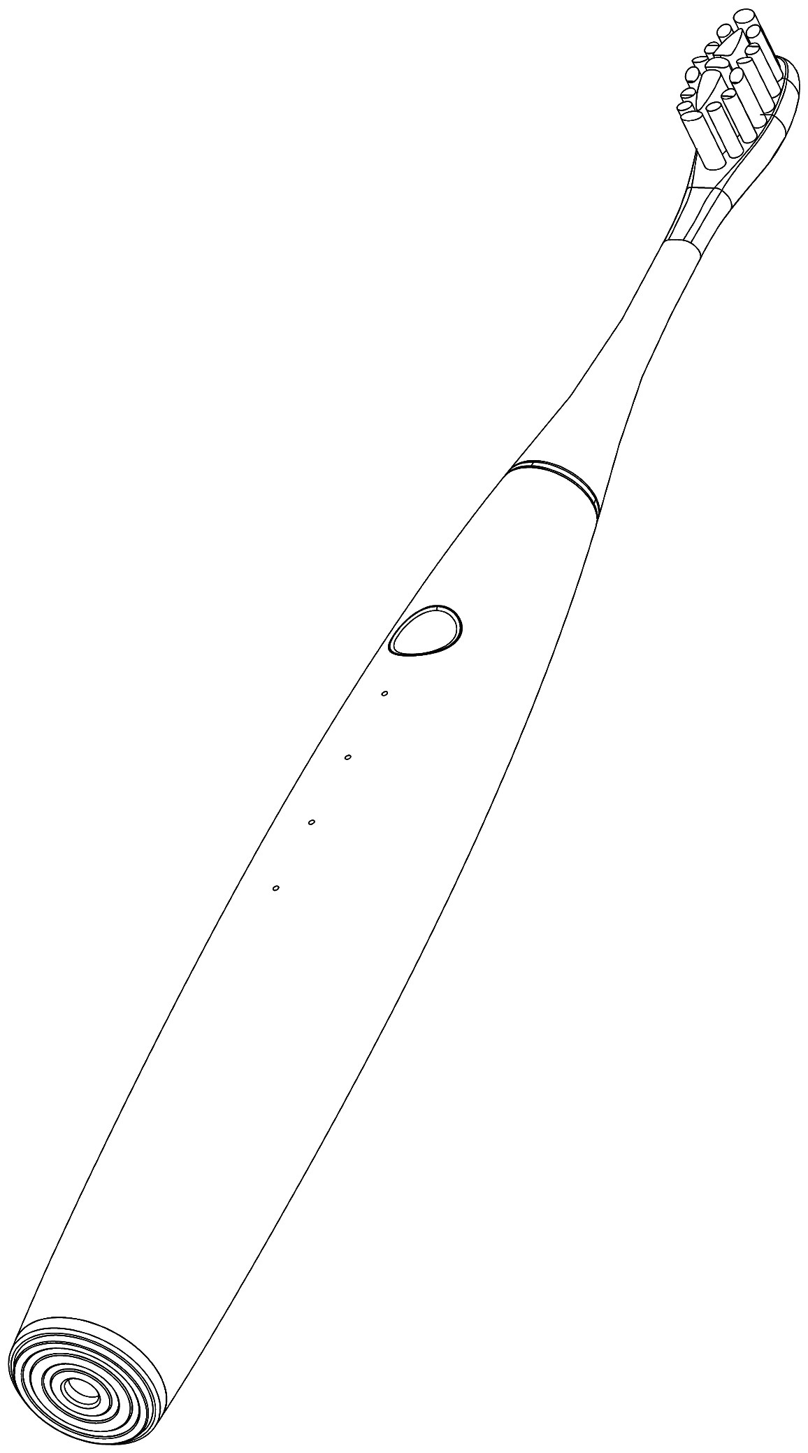 摘要附图摘要1.本外观设计产品的名称:电动牙刷(oclean y1).2.