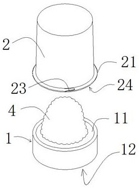 一种附着于采血针端头的酒精棉球封装装置-爱企查