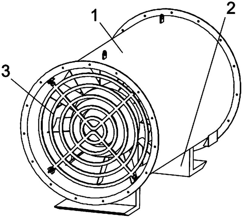除尘风机结构图图片