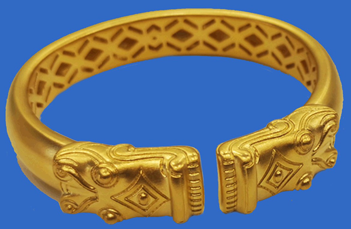手镯(史前文化系列-双龙首纹)-爱企查