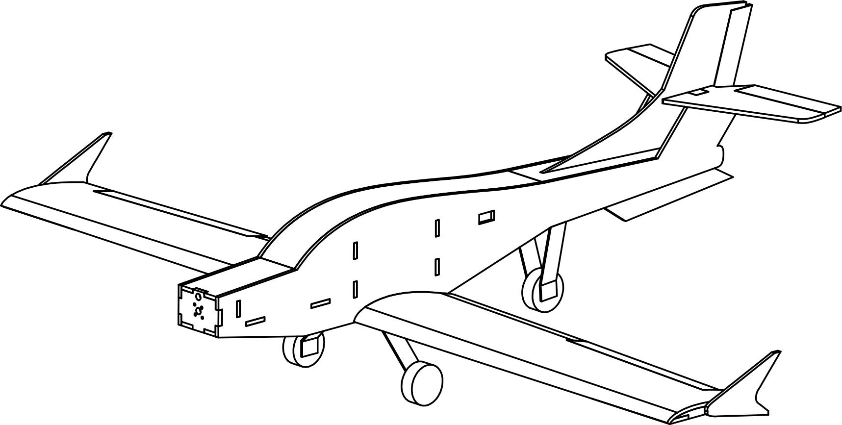 固定翼航模(c309a)
