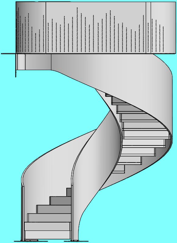 旋转楼梯(铝材料型)-爱企查
