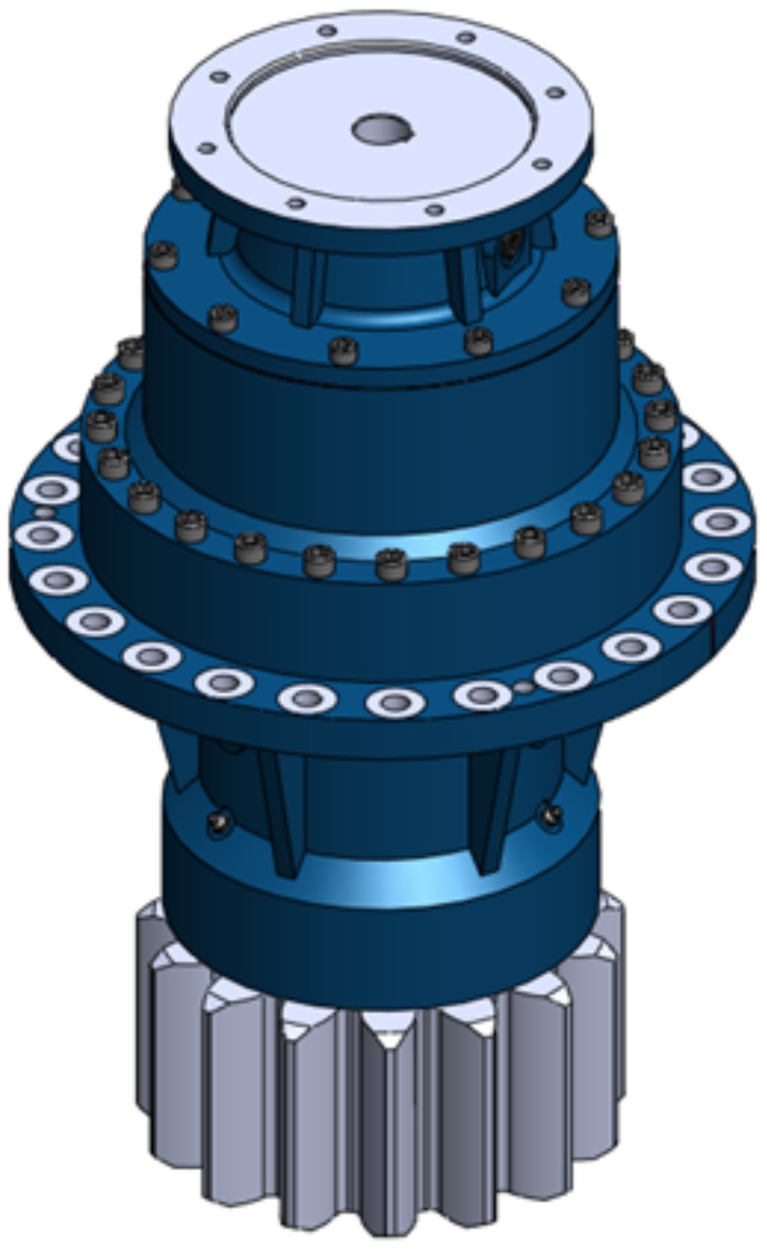 摘要附图摘要1.本外观设计产品的名称:风力发电变桨减速器.2.