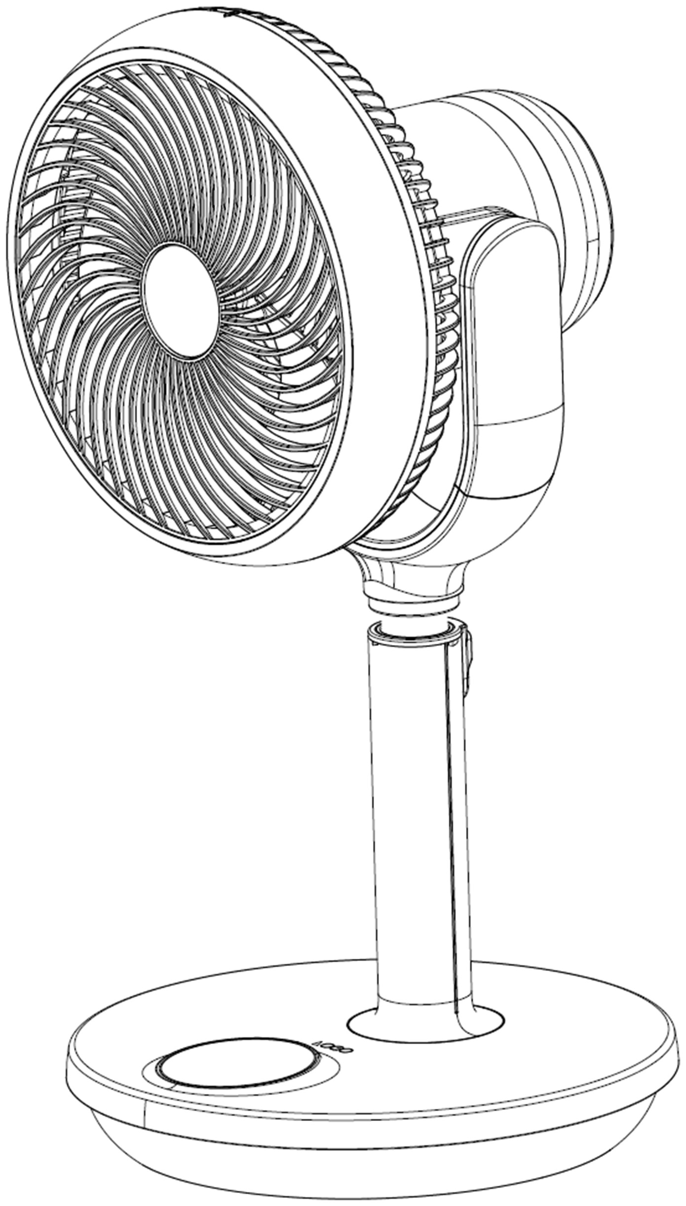 摘要附图摘要1本外观设计产品的名称电风扇(fsh62e)2