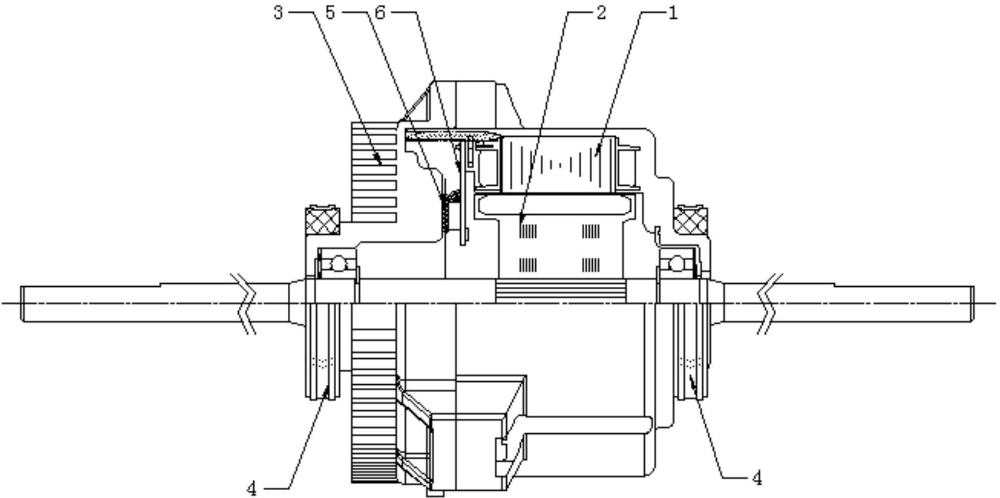一种双轴塑封无刷直流电机-爱企查