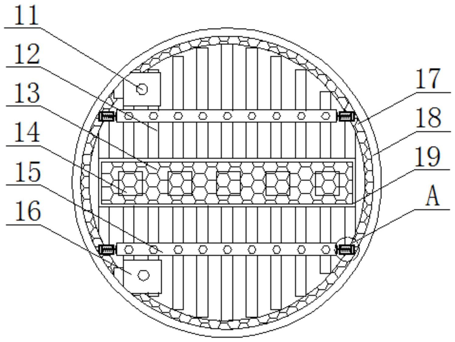 一种圆形分流浮阀塔盘-爱企查