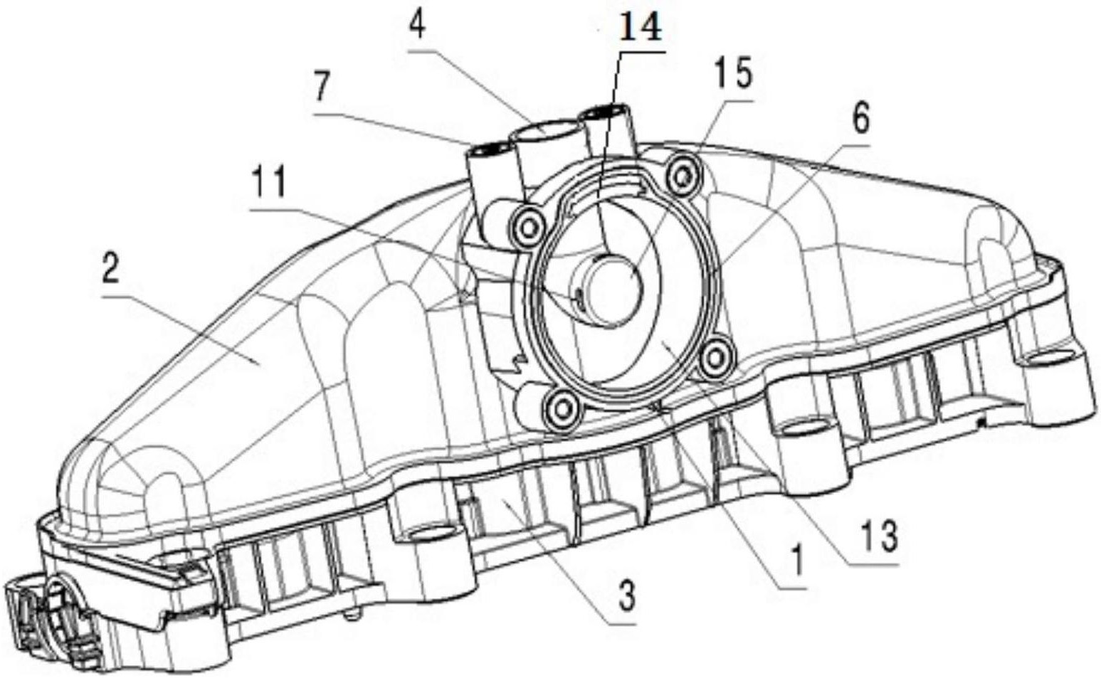一种进气歧管的附属管结构-爱企查
