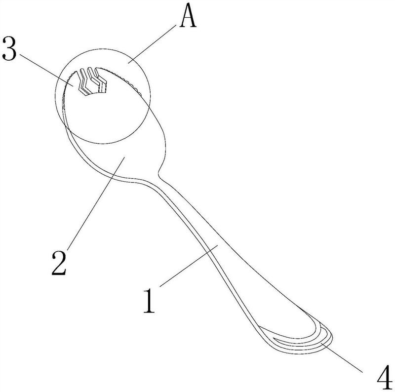 勺子结构图与名称图片