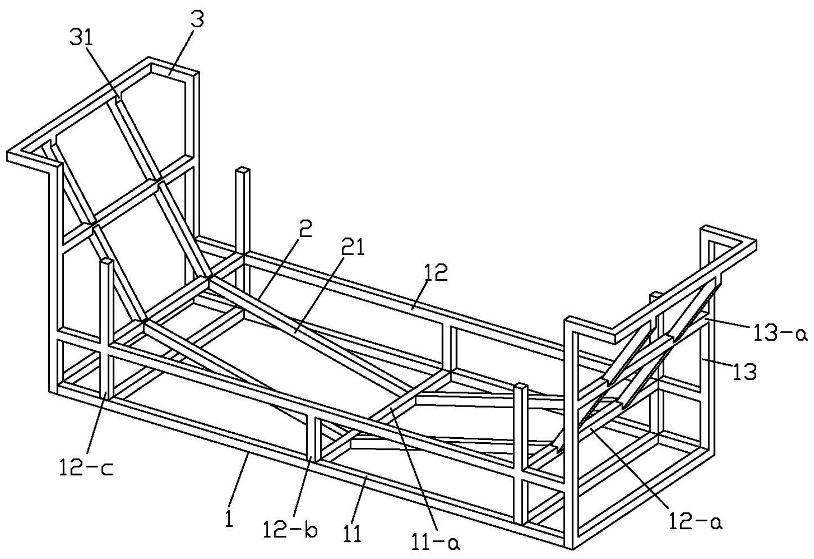 一种弧形钢板运输托架-爱企查
