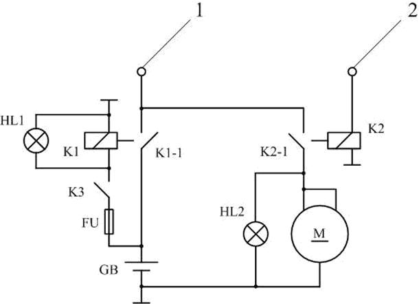 一種客車雙電磁開關控制系統-愛企查