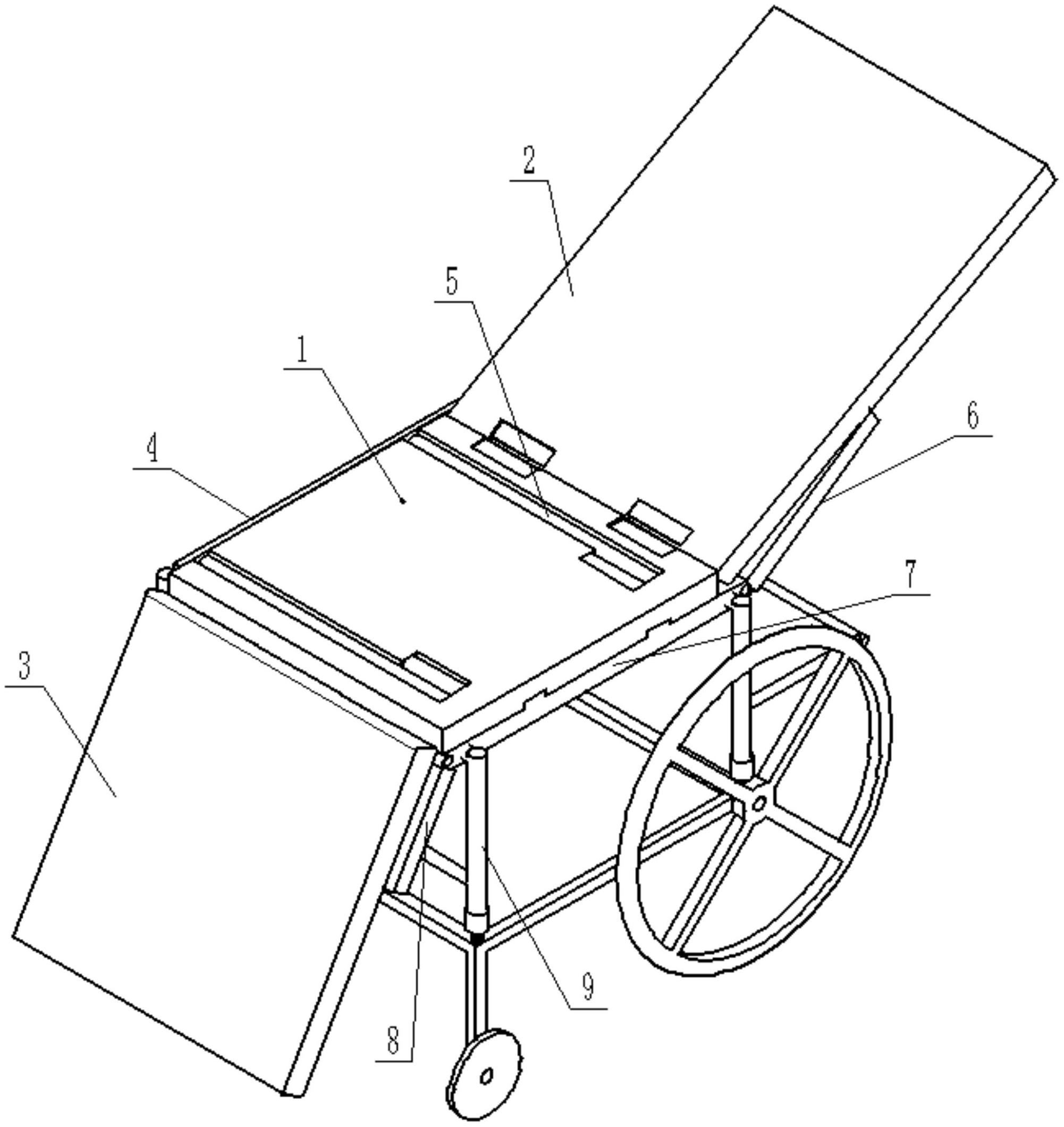 一种辅助搬运失能老人轮椅-爱企查